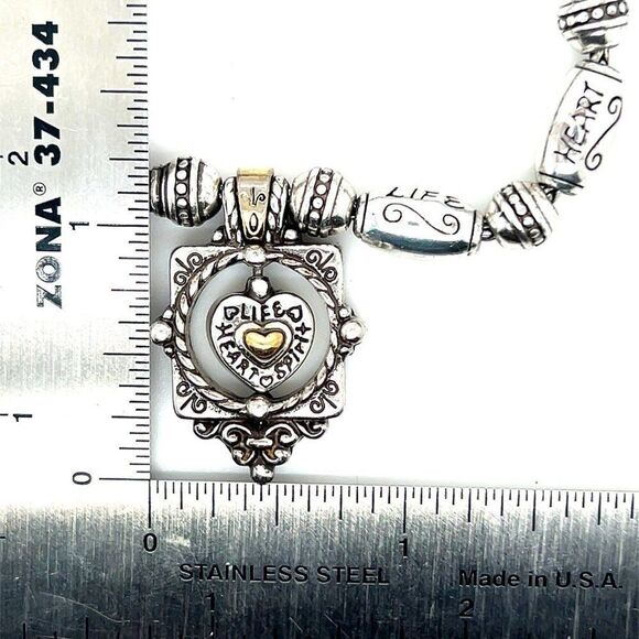 Brighton Life, Heart,Spirit Toggle Bracelet - Picture 4 of 4